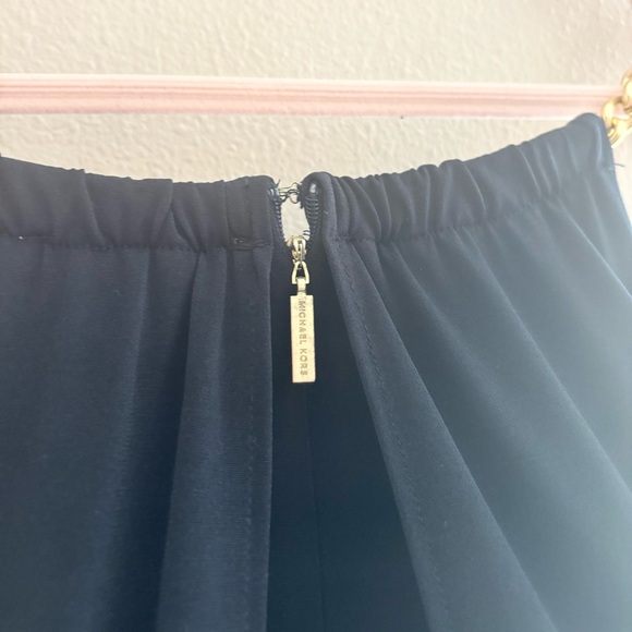 Michael Kors Black Maxi Dress with Gold Chain Detail - Picture 6 of 8